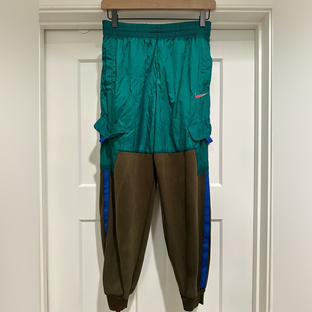 Nike Kids Sweatpants Joggers - Multi Color - Hybrid Fabric - Sz Large Boys Girls - Picture 5 of 11